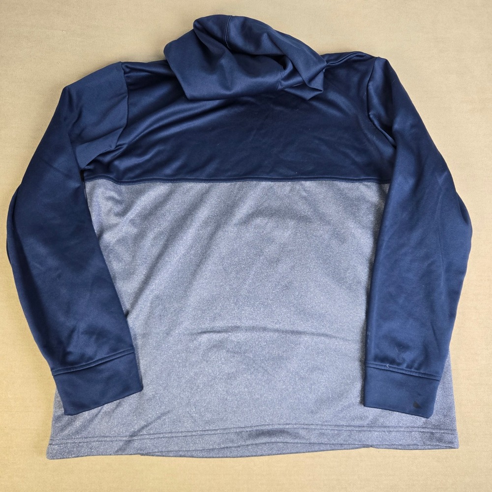 Fanatics Denver Broncos NFL Pullover Hoodie Mens XL Blue Orange Athletic - Picture 7 of 10